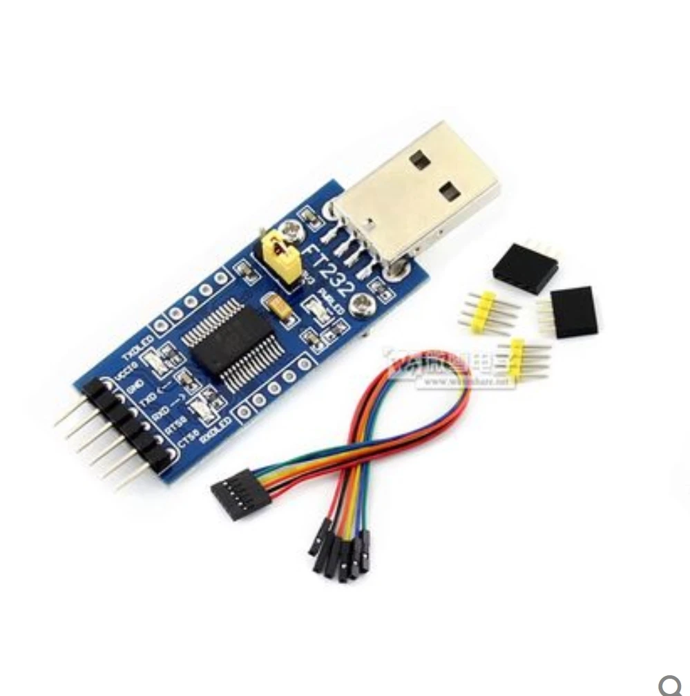 Image Free Ship FT232RL FT232 USB UART Board  USB to TTL Moudle USB PORT support windows8 FT232RL Moudle ft232rl usb to serial adapter