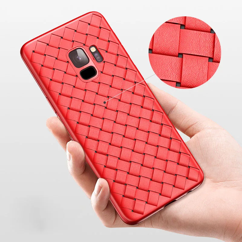 Fashion Grid Weave pattern Soft Case For Samsung S8 S8P case for samsung S9 S9Plus Note8 Ultra-thin phone Cases back cover Capa
Fashion Grid Weave pattern Soft Case For Samsung S8 S8P case for samsung S9 S9Plus Note8 Ultra-thin phone Cases back cover Capa