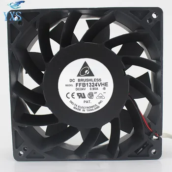 FFB1324VHE-B Inverter Double Ball Bearing Cooling Fan FFB1324VHE DC 24V 14.4W 0.9A 3050RPM 12738 127*127*38mm 12cm
FFB1324VHE-B Inverter Double Ball Bearing Cooling Fan FFB1324VHE DC 24V 14.4W 0.9A 3050RPM 12738 127*127*38mm 12cm