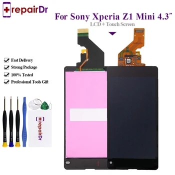 Original 4.3'' LCD For SONY Xperia Z1 Compact Display Touch Screen Digiziter New For SONY Xperia Z1 Mini Lcd + Frame D5503 M51w
Original 4.3'' LCD For SONY Xperia Z1 Compact Display Touch Screen Digiziter New For SONY Xperia Z1 Mini Lcd + Frame D5503 M51w
