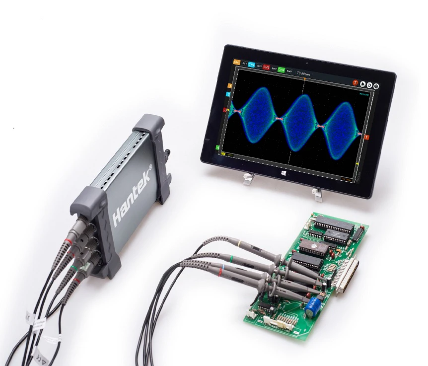 Hantek 6254EU 6074EU 6104EU 6204EU PC Based Handheld Oscilloscope Digital 4 Channels 70Mhz 100Mhz 200Mhz 250MHz USB
Hantek 6254EU 6074EU 6104EU 6204EU PC Based Handheld Oscilloscope Digital 4 Channels 70Mhz 100Mhz 200Mhz 250MHz USB