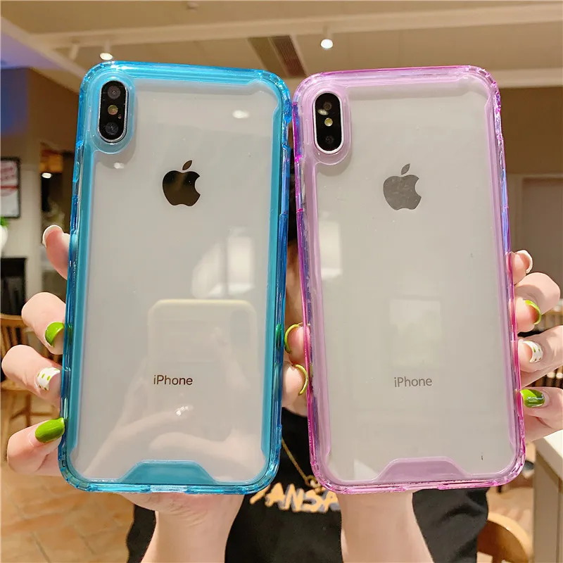 Luxury Phone Case for IPhone Xr Xs X Soft TPU Silicon Transparent Case Shockproof Cover for IPhone 7 8 6 6s Plus Xs Max Case
Luxury Phone Case for IPhone Xr Xs X Soft TPU Silicon Transparent Case Shockproof Cover for IPhone 7 8 6 6s Plus Xs Max Case