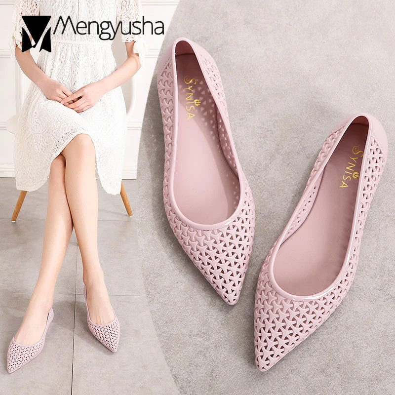 pointed toe cutout jelly sandals women breathable plastic beach shoes woman flat espadrilles sandalias Roman holiday shoes c962
pointed toe cutout jelly sandals women breathable plastic beach shoes woman flat espadrilles sandalias Roman holiday shoes c962
