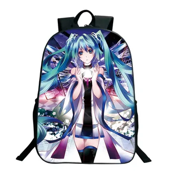 High Quality Cute Hatsune Miku Backpack Fashion Cool Pattern Rucksack Men Women Travel Knapsack Students Boys Girls School Bag
High Quality Cute Hatsune Miku Backpack Fashion Cool Pattern Rucksack Men Women Travel Knapsack Students Boys Girls School Bag