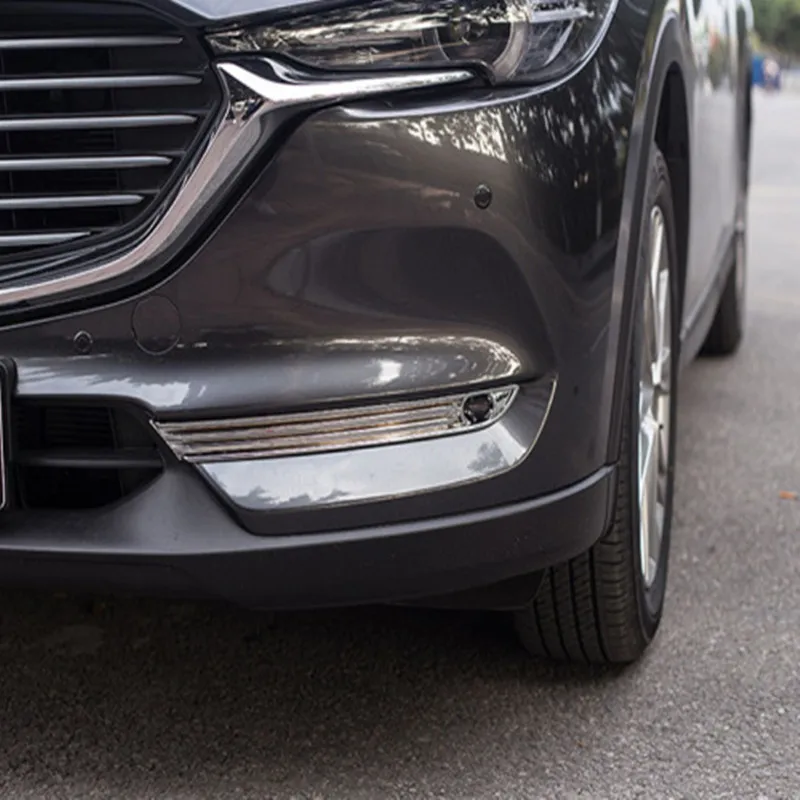 For Mazda CX-8 2018 2019 2PCS Carbon fiber grain ABS Front Head Fog Light Lamp Cover Trim Car Accessories
For Mazda CX-8 2018 2019 2PCS Carbon fiber grain ABS Front Head Fog Light Lamp Cover Trim Car Accessories