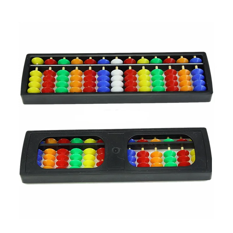 Hot Sale Arithmetic Soroban Colorful Beads Mathematics Calculate Chinese Abacus Early Educational for Children Stucent Toys
Hot Sale Arithmetic Soroban Colorful Beads Mathematics Calculate Chinese Abacus Early Educational for Children Stucent Toys