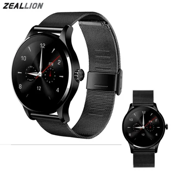 ZEALLION Smart Watch K88H Clock Sync Notifier Support Heart Bluetooth 4.0 Connectivity Pedometer For Android iOS Smartwatch
ZEALLION Smart Watch K88H Clock Sync Notifier Support Heart Bluetooth 4.0 Connectivity Pedometer For Android iOS Smartwatch