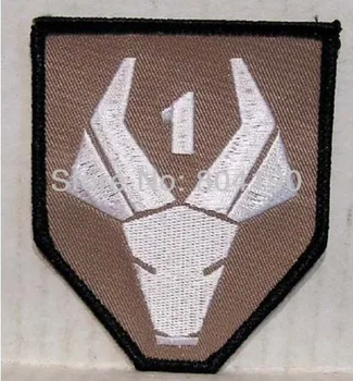 District 9 Nine Emblem Prop Movie Embroidered LOGO Iron On Patch Emo Goth Punk Rockabilly Customized patch available 
District 9 Nine Emblem Prop Movie Embroidered LOGO Iron On Patch Emo Goth Punk Rockabilly Customized patch available
