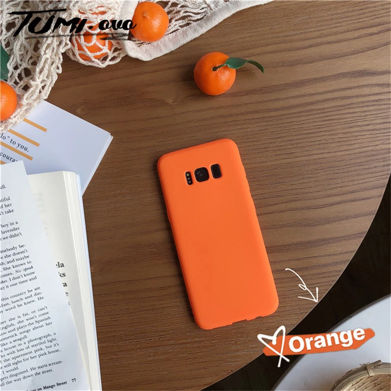 Scrub Orange Solid Color Cover Cases For Samsung Galaxy S7 edge S8 S9 Plus Note 8 9 C7 Pro S10 Lite S10e Back Phone Protect
Scrub Orange Solid Color Cover Cases For Samsung Galaxy S7 edge S8 S9 Plus Note 8 9 C7 Pro S10 Lite S10e Back Phone Protect