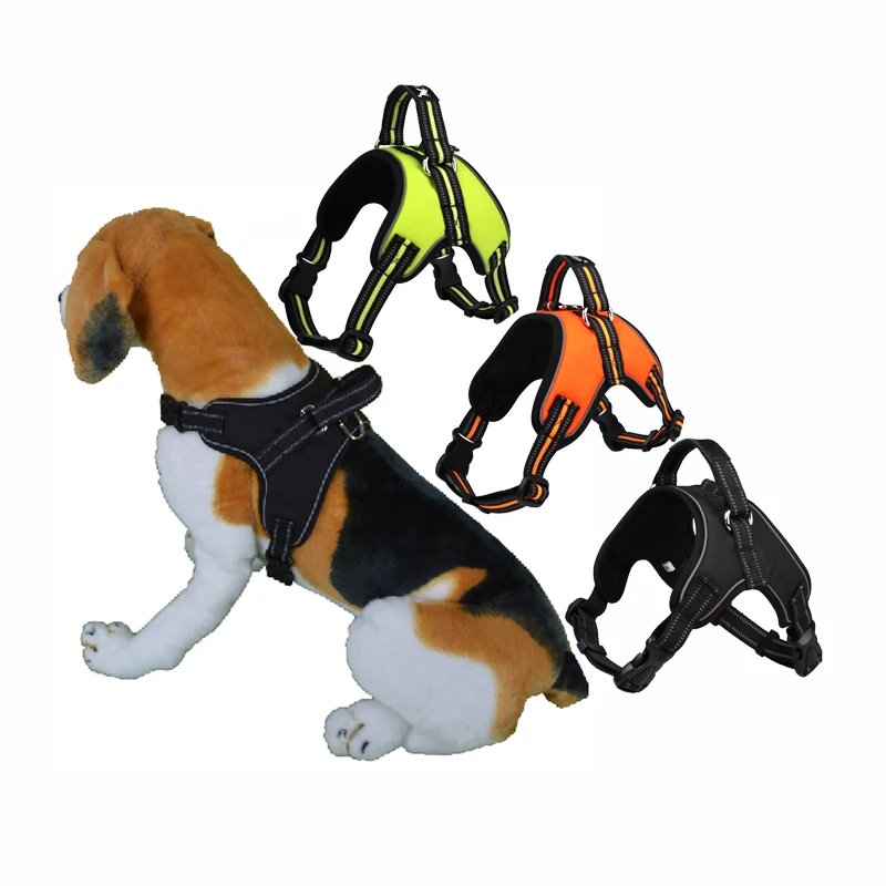 Dog Harness Breathable Safety Reflective Pets Dog Vest NO Pull Handle Control Adjustment Strap Harness For Medium Big Dog NZP62
Dog Harness Breathable Safety Reflective Pets Dog Vest NO Pull Handle Control Adjustment Strap Harness For Medium Big Dog NZP62