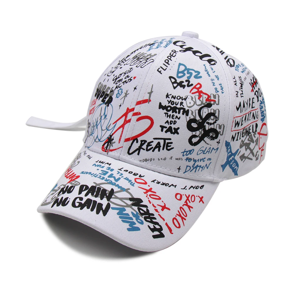 Hats/Caps Print Graffiti Dad Hat Individuality Outdoor Streetwear Hip Hop Baseball Cap Men Women Cotton Adjustable Snapback Caps
Hats/Caps Print Graffiti Dad Hat Individuality Outdoor Streetwear Hip Hop Baseball Cap Men Women Cotton Adjustable Snapback Caps