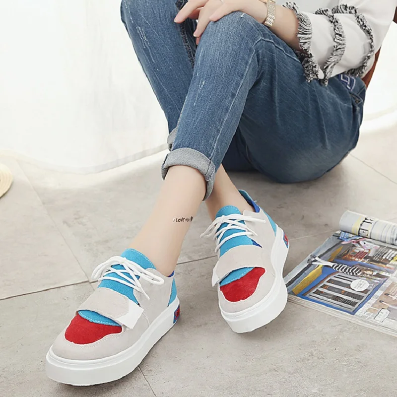 Women Sneakers 2018 New Summer Autumn Lace Up Student Board Shoes Breathable Ladies Casual Shoes Female Sneakers Shoes Women
Women Sneakers 2018 New Summer Autumn Lace Up Student Board Shoes Breathable Ladies Casual Shoes Female Sneakers Shoes Women