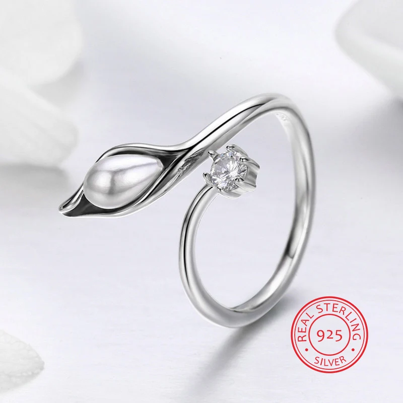 100% 925 Sterling Silver Elegant Calla Lily Open Rings For Women Adjustable Luxury Handmade Stone Sterling-silver-jewelry
100% 925 Sterling Silver Elegant Calla Lily Open Rings For Women Adjustable Luxury Handmade Stone Sterling-silver-jewelry