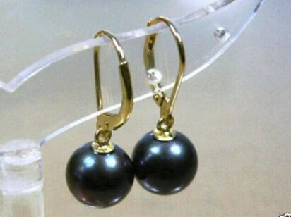 Free shipping 00325 Perfect round 9 mm AAA +dark blue of the south China sea pearl earrings with 14
Free shipping 00325 Perfect round 9 mm AAA +dark blue of the south China sea pearl earrings with 14