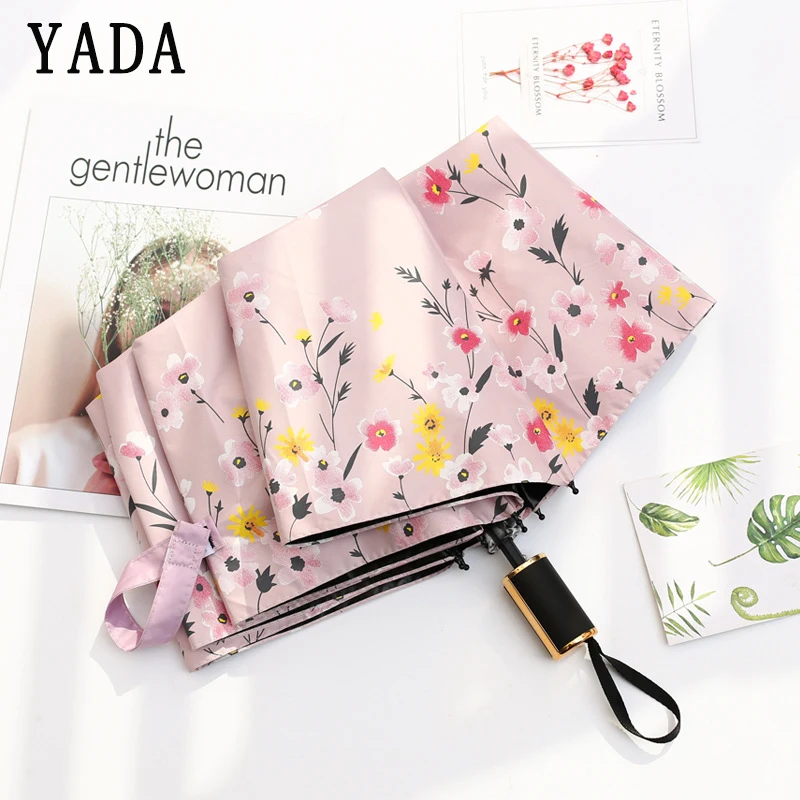 YADA Pink&Blue Flowers Umbrella Rain Women Flower Floral ANTI-UV Foldable Umbrella For Women Windproof Umbrellas Female YS720
YADA Pink&Blue Flowers Umbrella Rain Women Flower Floral ANTI-UV Foldable Umbrella For Women Windproof Umbrellas Female YS720