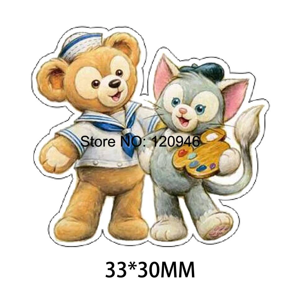 50pcs 33*30MM Cartoon Character Bear & Cat Flatback Resin Planar For Hair Bow DIY Craft For Home Decoration Accessories 70428-2
50pcs 33*30MM Cartoon Character Bear & Cat Flatback Resin Planar For Hair Bow DIY Craft For Home Decoration Accessories 70428-2