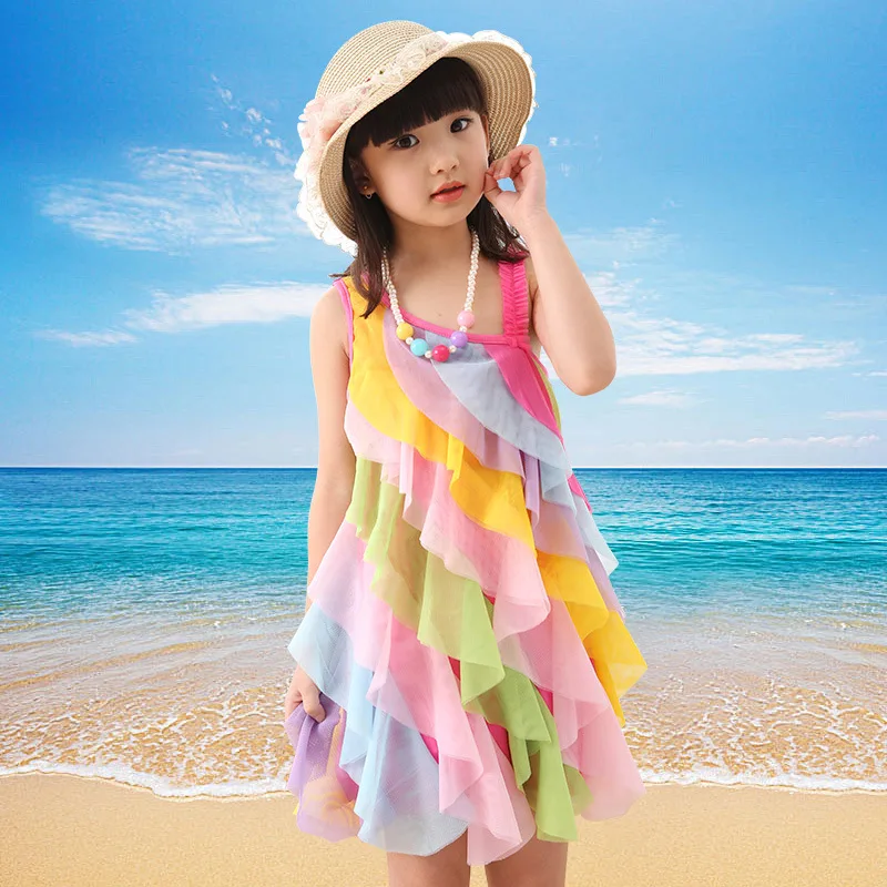 2018 summer new kids dresses for girls Rainbow dresses Children's Dress roupas infantis menina
2018 summer new kids dresses for girls Rainbow dresses Children's Dress roupas infantis menina