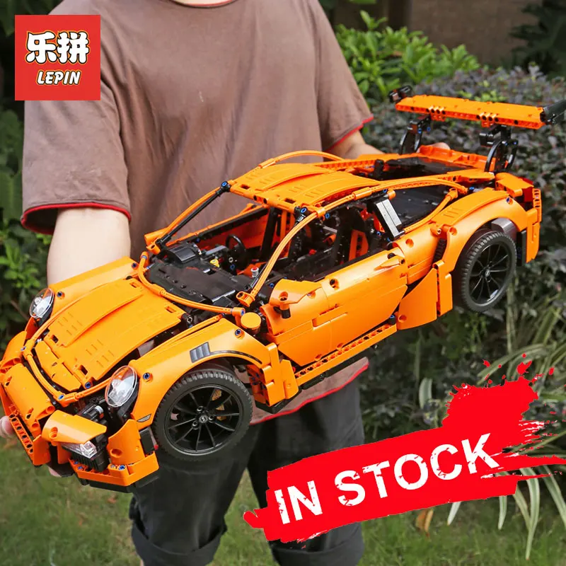 Lepin 20001 technic series Building Blocks Bricks Supercar racing car Compatible with legoing 42056 Educational Toys Birthday
Lepin 20001 technic series Building Blocks Bricks Supercar racing car Compatible with legoing 42056 Educational Toys Birthday