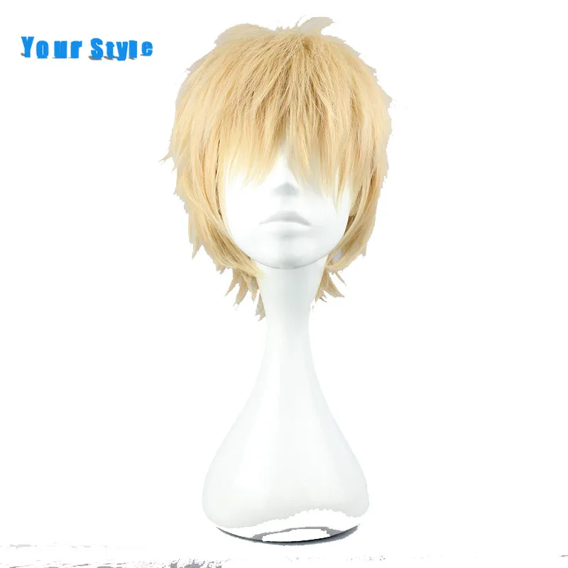 Your Style Short Cosplay Wig Hairstyles Men Synthetic Natural Hair Wigs High Temperature Fiber
Your Style Short Cosplay Wig Hairstyles Men Synthetic Natural Hair Wigs High Temperature Fiber