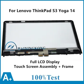 14'' For Lenovo ThinkPad S3 Yoga 14 20DM008CIX 20DM008UUS 20DMA012CD 20DM008EGE Full LCD Display Touch Screen Assembly + Frame 
14'' For Lenovo ThinkPad S3 Yoga 14 20DM008CIX 20DM008UUS 20DMA012CD 20DM008EGE Full LCD Display Touch Screen Assembly + Frame