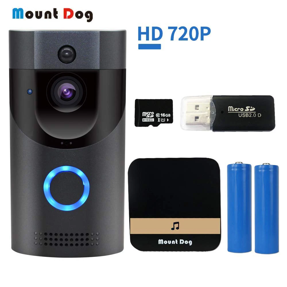 Smart intercom Video Doorbell Camera Wireless Door Bell 720P HD Home Security wifi doorphone
Smart intercom Video Doorbell Camera Wireless Door Bell 720P HD Home Security wifi doorphone