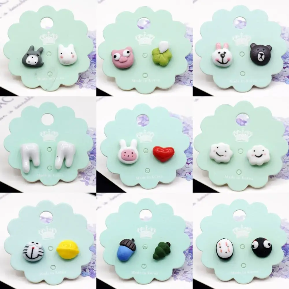 9 Pairs Super Cute Stud Earrings Ceramic Earrings for Girls Chinoiserie retro China Handmade Jewellery Irregular
9 Pairs Super Cute Stud Earrings Ceramic Earrings for Girls Chinoiserie retro China Handmade Jewellery Irregular
