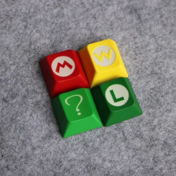 4 Pcs M W L Commond For Game Mario PBT Keycaps For Cherry Mechanical Keyboard Cherry MX Orignal Hight Key Caps
4 Pcs M W L Commond For Game Mario PBT Keycaps For Cherry Mechanical Keyboard Cherry MX Orignal Hight Key Caps