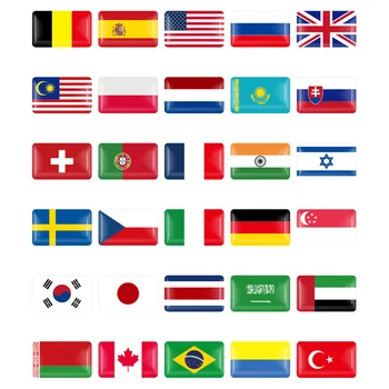 Steering Wheel 3D Shield Flag Sticker National Flags Emblem Decal Decorating for BMW Audi toyota ford nissan Auto Accessories
Steering Wheel 3D Shield Flag Sticker National Flags Emblem Decal Decorating for BMW Audi toyota ford nissan Auto Accessories