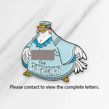 The Patriarchate Hen Enamel Brooch Hen in blue clothes Cartoon Badge for clothes bags gift for friends
The Patriarchate Hen Enamel Brooch Hen in blue clothes Cartoon Badge for clothes bags gift for friends