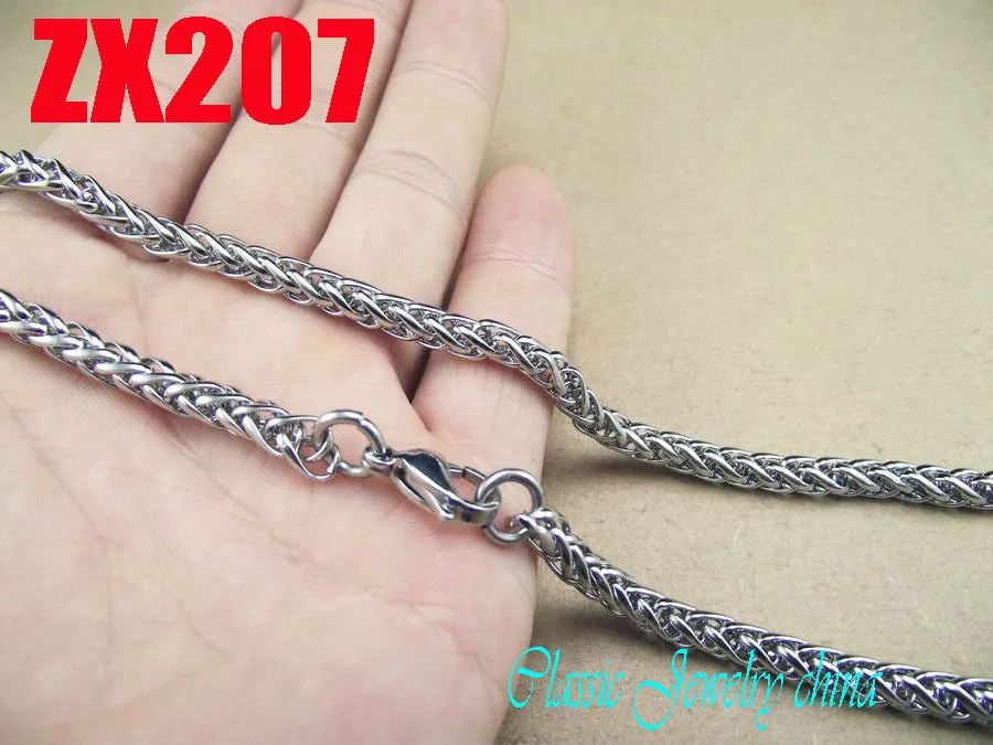 5mm flower basket dense chain stainless steel necklace men boy fashion necklace punk chains 20pcs ZX207
5mm flower basket dense chain stainless steel necklace men boy fashion necklace punk chains 20pcs ZX207