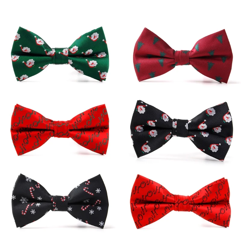 Men Christmas Holiday Bow Tie Pre-tie Adjustable Length Christmas Tree Snowflake
Men Christmas Holiday Bow Tie Pre-tie Adjustable Length Christmas Tree Snowflake