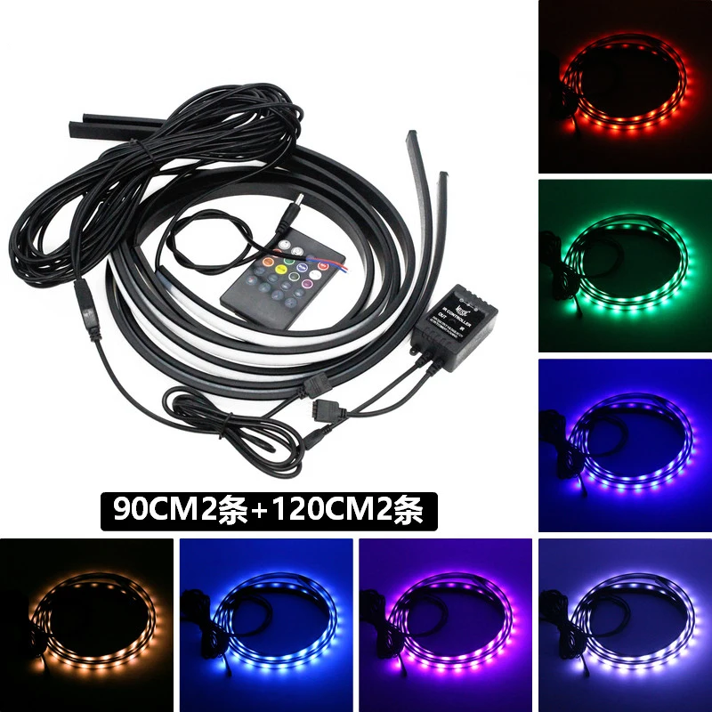 AZGIANT Car Atmosphere Decorative Light Colorful Inside Foot Light Lamp With Remote Control Exotic and Romantic Interior Lamp
AZGIANT Car Atmosphere Decorative Light Colorful Inside Foot Light Lamp With Remote Control Exotic and Romantic Interior Lamp