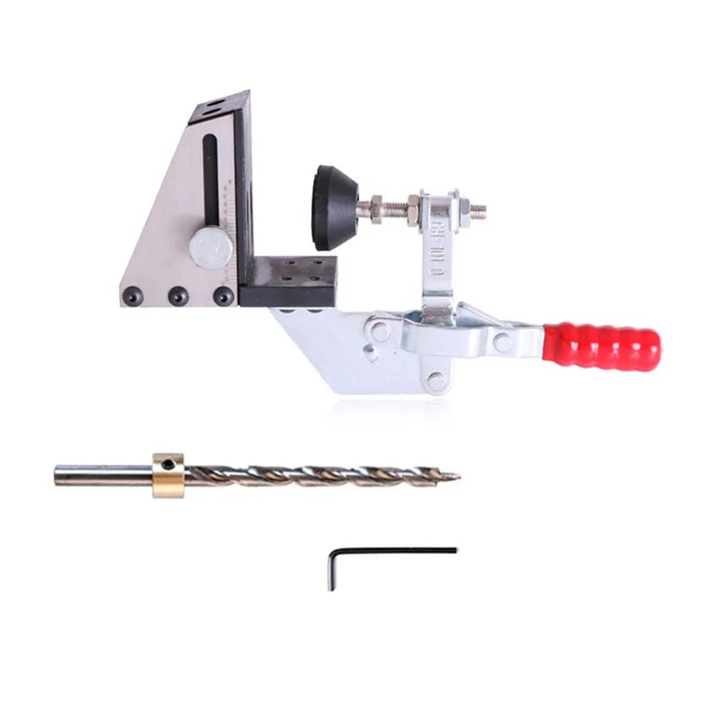 Woodworking Oblique Hole Device Hole Puncher Guide Inclined Hole Locator Jig Drill Tools Step Drill Bit Carpenter Kit 2019 NEW
Woodworking Oblique Hole Device Hole Puncher Guide Inclined Hole Locator Jig Drill Tools Step Drill Bit Carpenter Kit 2019 NEW