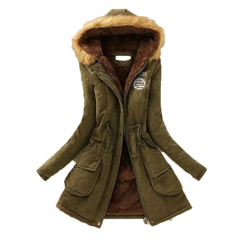 MONERFFI 2018 New Parkas Female Women Winter Coat Thickening Cotton Winter Jacket Wome Outwear Parkas For Women Winter Clothing
MONERFFI 2018 New Parkas Female Women Winter Coat Thickening Cotton Winter Jacket Wome Outwear Parkas For Women Winter Clothing