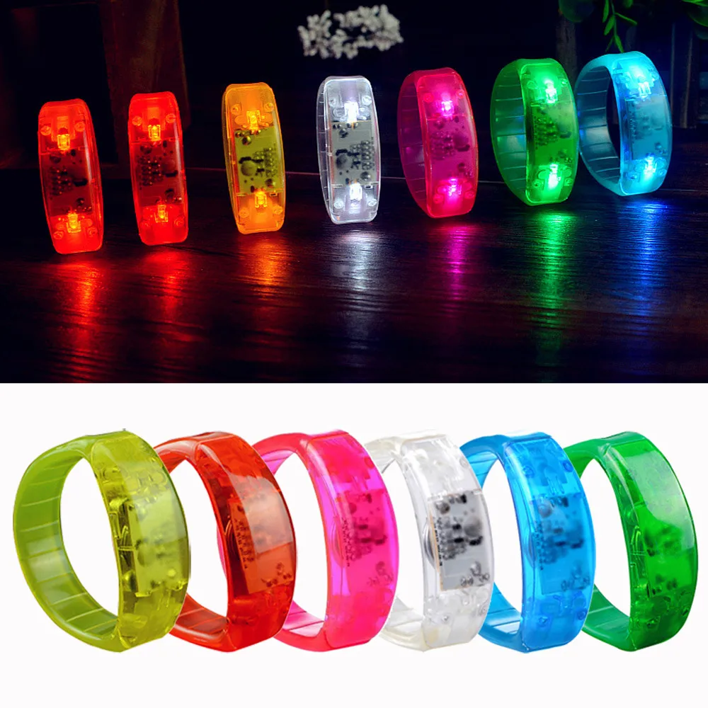 HIINST Flashing Voice Activated Sound Control LED Flashing Bracelet Bangle Wristband Night Halloween P# dropship
HIINST Flashing Voice Activated Sound Control LED Flashing Bracelet Bangle Wristband Night Halloween P# dropship