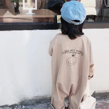 Newborn Baby Bodysuits fant Cotton Boys Girls Cartoon Printed Long Sleeve Denim Kids Loose Casual Jumpsuits
Newborn Baby Bodysuits fant Cotton Boys Girls Cartoon Printed Long Sleeve Denim Kids Loose Casual Jumpsuits