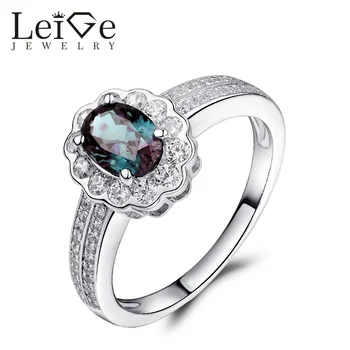 Leige Jewelry Blue Alexandrite Ring 925 Silver Oval Cut Gemstone Ring for Women Wedding Engagement Ring Anniversary Gift
Leige Jewelry Blue Alexandrite Ring 925 Silver Oval Cut Gemstone Ring for Women Wedding Engagement Ring Anniversary Gift