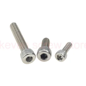50PCS Metric Thread DIN912 M3 M4 304 Stainless Steel Hex Socket Head Cap Screw Bolts Bike Screw M3* 6mm M4*8mm 20mm
50PCS Metric Thread DIN912 M3 M4 304 Stainless Steel Hex Socket Head Cap Screw Bolts Bike Screw M3* 6mm M4*8mm 20mm
