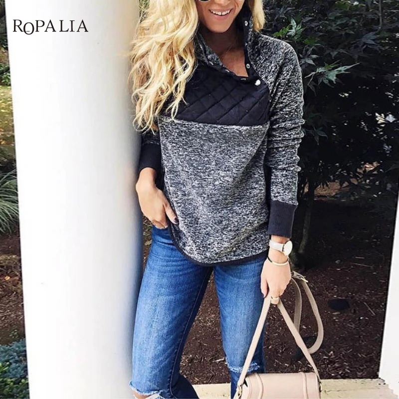 Women Fleece Sweatshirt High Neck Long Sleeve Warm Ladies Pullover Female Casual Loose Tops T6
Women Fleece Sweatshirt High Neck Long Sleeve Warm Ladies Pullover Female Casual Loose Tops T6