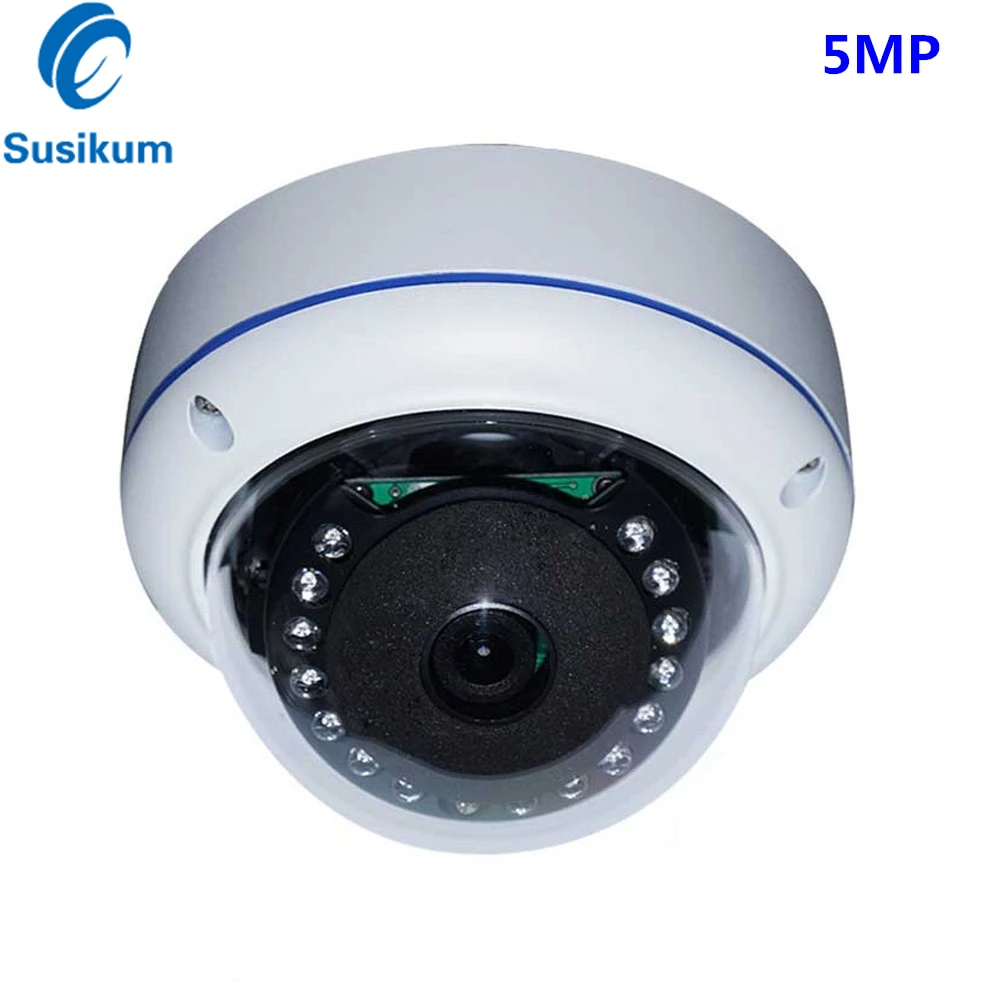 CCTV Home Camera 5MP 1.7mm Lens 15pcs IR Leds Vandalproof Night Vision Security Dome Camera With OSD Menu
CCTV Home Camera 5MP 1.7mm Lens 15pcs IR Leds Vandalproof Night Vision Security Dome Camera With OSD Menu