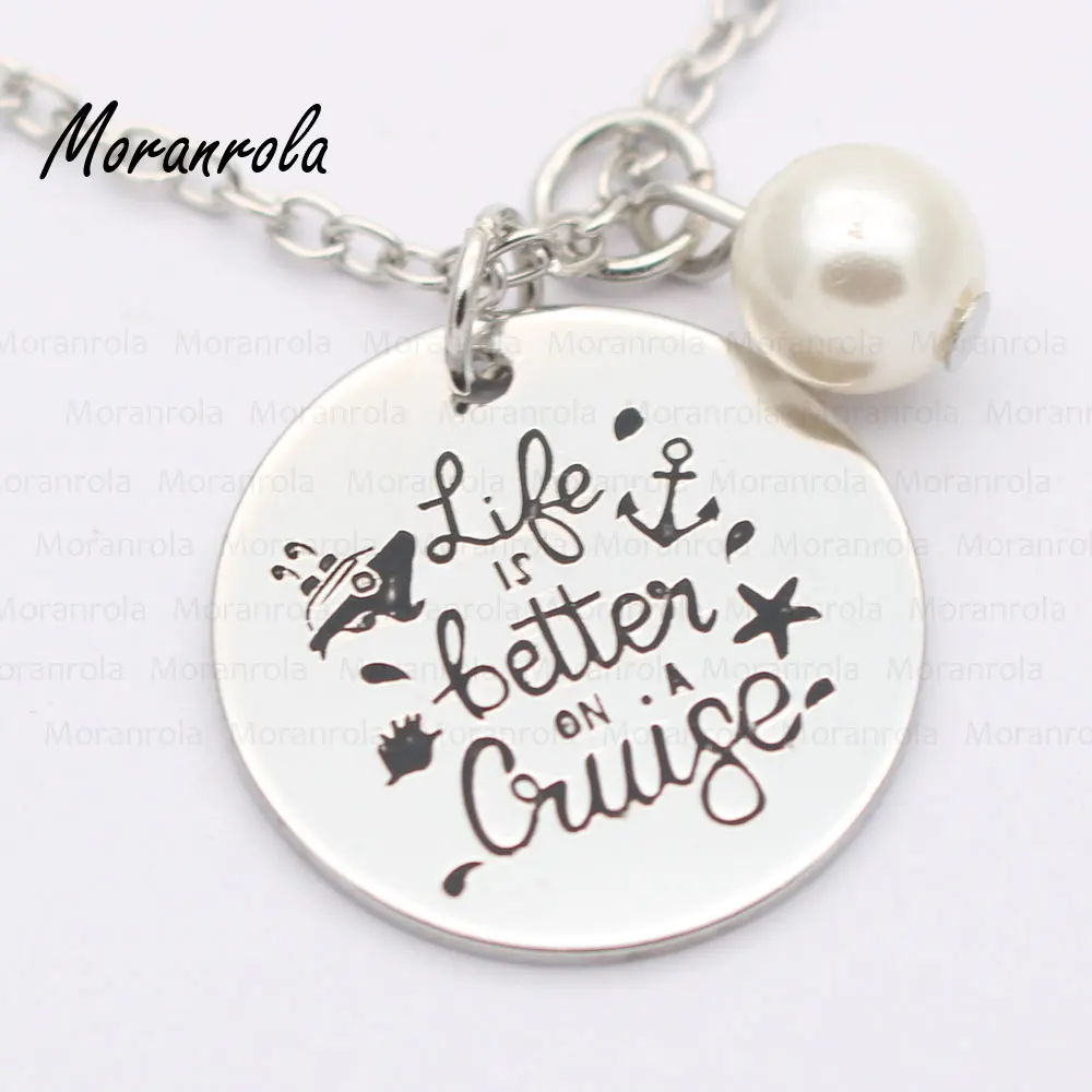 New arrival" Life is Better on a Cruise "Copper necklace Keychain,charm Vacation of Beach necklace Cruise Ship charm Cruise
New arrival" Life is Better on a Cruise "Copper necklace Keychain,charm Vacation of Beach necklace Cruise Ship charm Cruise