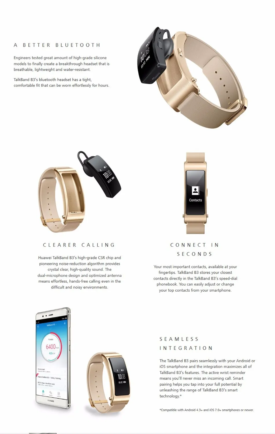 original huawei talkband b3 talk band b3 bluetooth smart bracelet fitness wearable sports compatible smart mobilephone wristband bluetooth smart fitness wearablesbluetooth smart bracelet aliexpress
