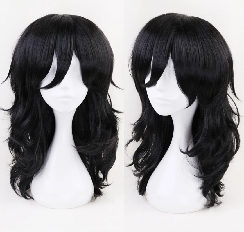 My Hero Academia Baku no Hero Shouta Aizawa 45cm Black Wavy Cos Hair Wig Heat Resistant Cosplay Wig + Wig Cap
My Hero Academia Baku no Hero Shouta Aizawa 45cm Black Wavy Cos Hair Wig Heat Resistant Cosplay Wig + Wig Cap