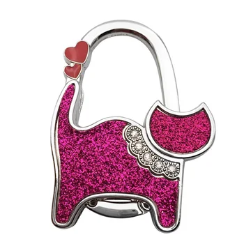 Metal Cat table hook hanger Foldable Handbag Purse Shoulder Hanger Table Hook Storage Holder Rondom Color
Metal Cat table hook hanger Foldable Handbag Purse Shoulder Hanger Table Hook Storage Holder Rondom Color