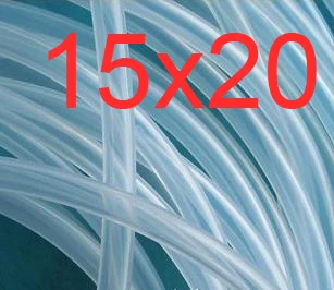 15mm ID 20mm OD 15X20 Transparent Silicone Rubber Tube Hose Pipe ( food grade ) medical PIPE, 15*20mm Inner Diameter 15 Outer 20
15mm ID 20mm OD 15X20 Transparent Silicone Rubber Tube Hose Pipe ( food grade ) medical PIPE, 15*20mm Inner Diameter 15 Outer 20
