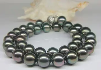 Free Shipping Superb 18"10-11mm 100% Natural Tahitian genuine black peacock round pearl necklace
Free Shipping Superb 18"10-11mm 100% Natural Tahitian genuine black peacock round pearl necklace