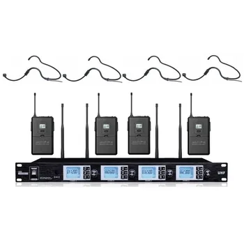 Bolymic Professional 4 Channels wireless microphone karaoke UHF Wireless Headset Microphone for school church meeting
Bolymic Professional 4 Channels wireless microphone karaoke UHF Wireless Headset Microphone for school church meeting