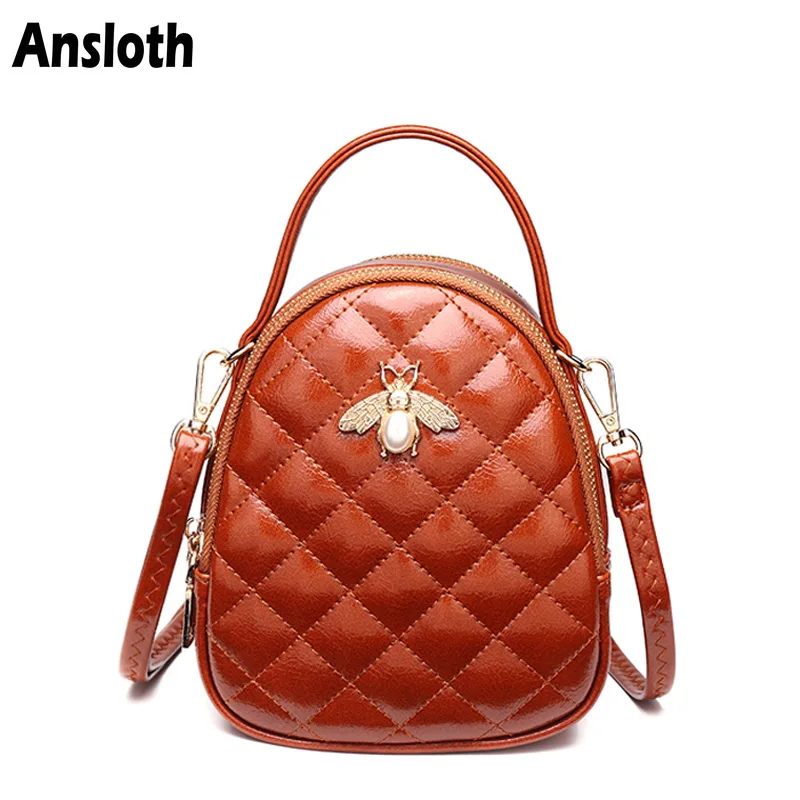 Ansloth Luxury Women's Mini Bags Fashion Plaid Shoulder Bag PU Leather Bags For Women Crossbody Bag Famous Brand Handbag HPS368
Ansloth Luxury Women's Mini Bags Fashion Plaid Shoulder Bag PU Leather Bags For Women Crossbody Bag Famous Brand Handbag HPS368