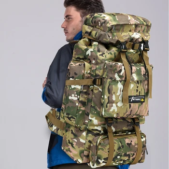 70L Tactical Backpack Waterproof Outdoor Sports Bag Military Climbing Bags Hiking Large Camping Backpack Travel Bag Large WX115
70L Tactical Backpack Waterproof Outdoor Sports Bag Military Climbing Bags Hiking Large Camping Backpack Travel Bag Large WX115