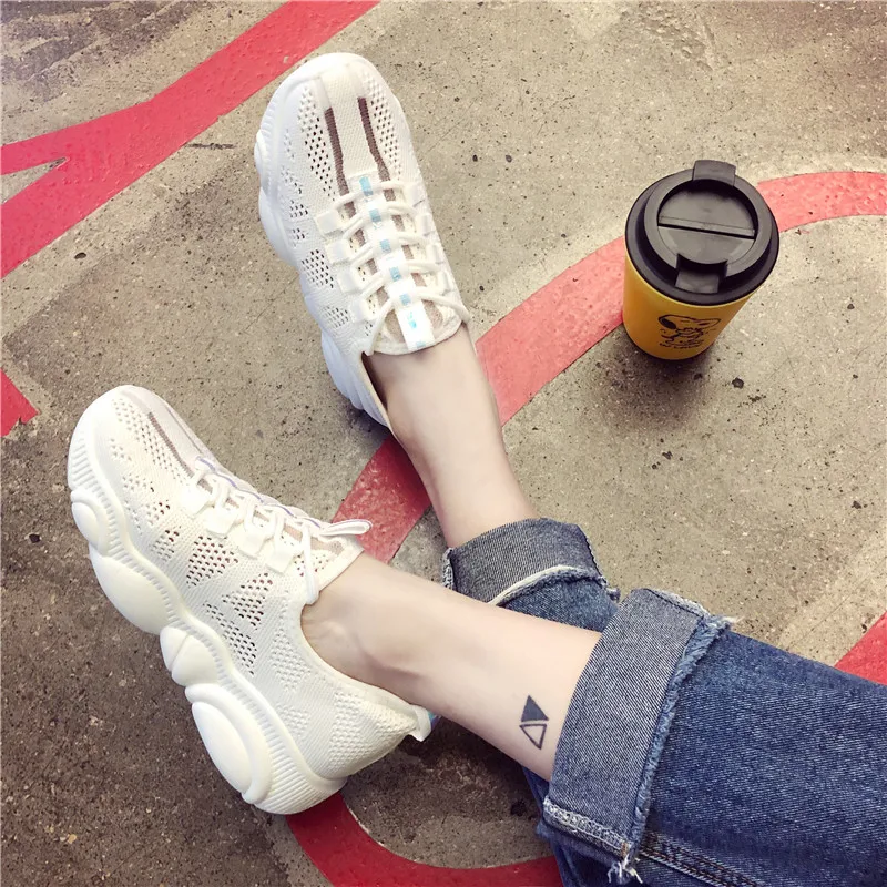 2019 Dad shoes Vulcanize Female Fashion Women wedges Sneakers Lace Up Leisure Footwear basket femme little bear sole espadrilles
2019 Dad shoes Vulcanize Female Fashion Women wedges Sneakers Lace Up Leisure Footwear basket femme little bear sole espadrilles